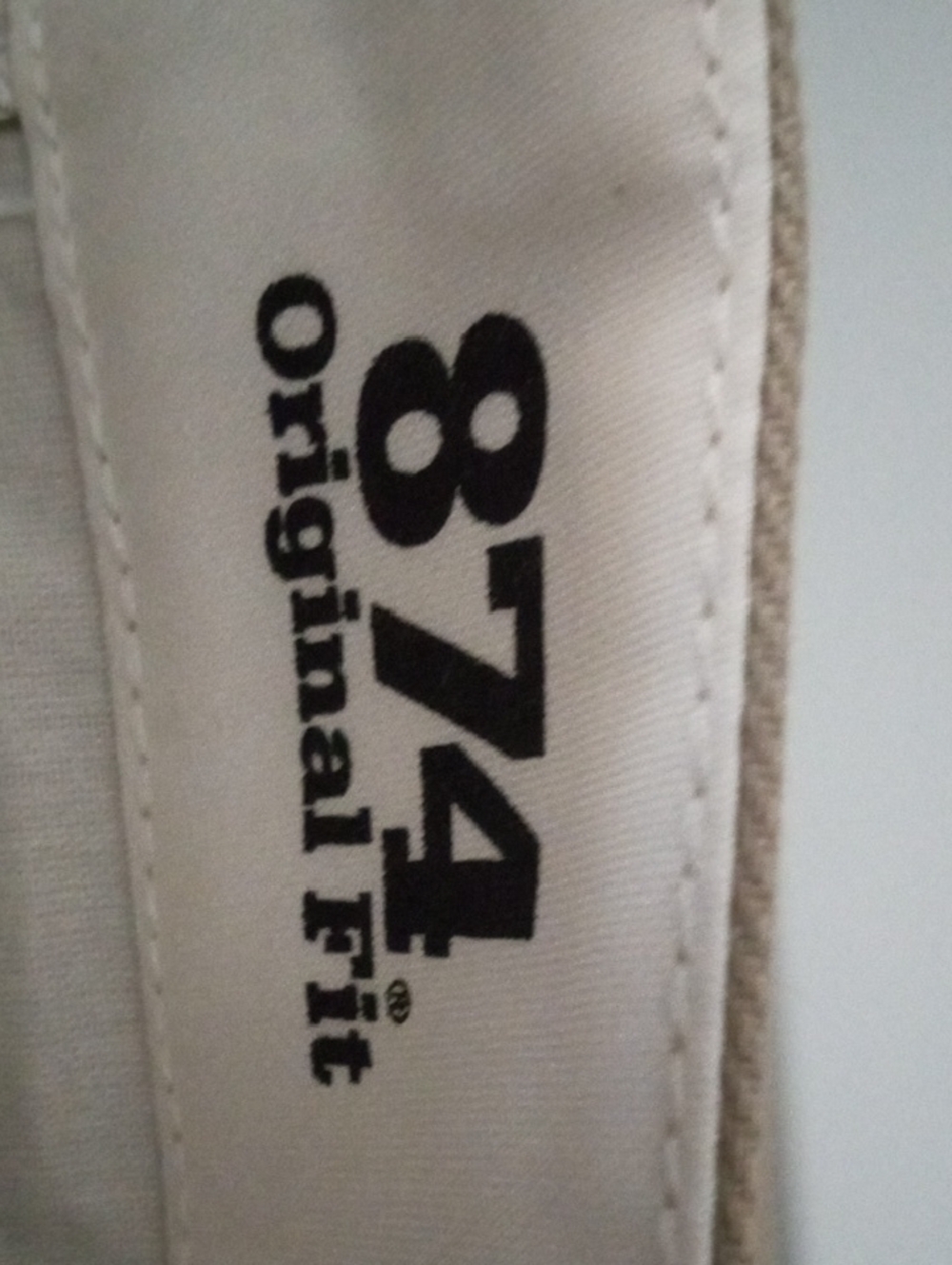 Dickies Khaki 874 Original Fit Work Pants 34X34 NWT - Picture 11 of 12